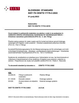 SIST-TS CEN/TS 17176-3:2022 SIST-TS CEN/TS 17176-3:2022 - Page 1 preview