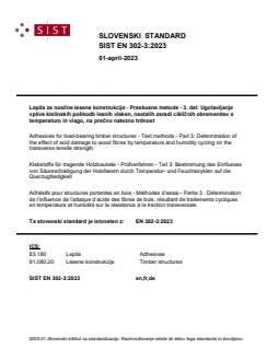 EN 302-3:2023 - Page 1 preview