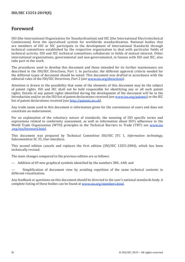 ISO/IEC 13251:2019 ISO/IEC 13251:2019 - Information technology -- Collection of graphical symbols for office equipment - Page 4 preview