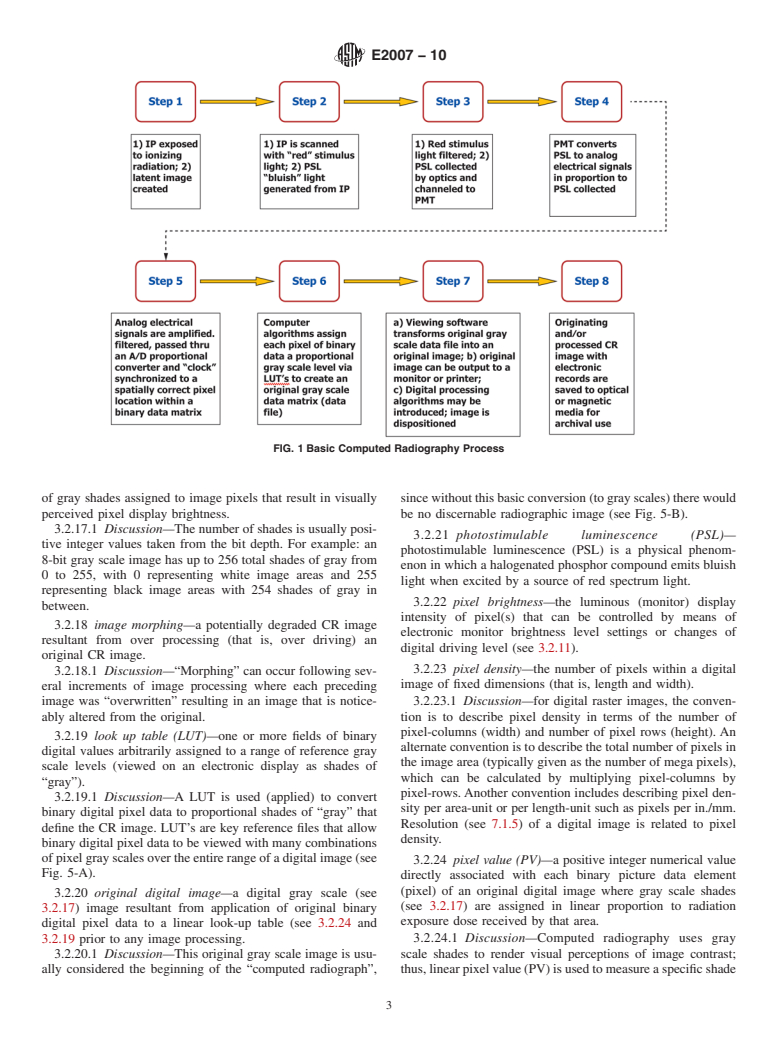 ASTM E2007-10 - Standard Guide for Computed Radiography