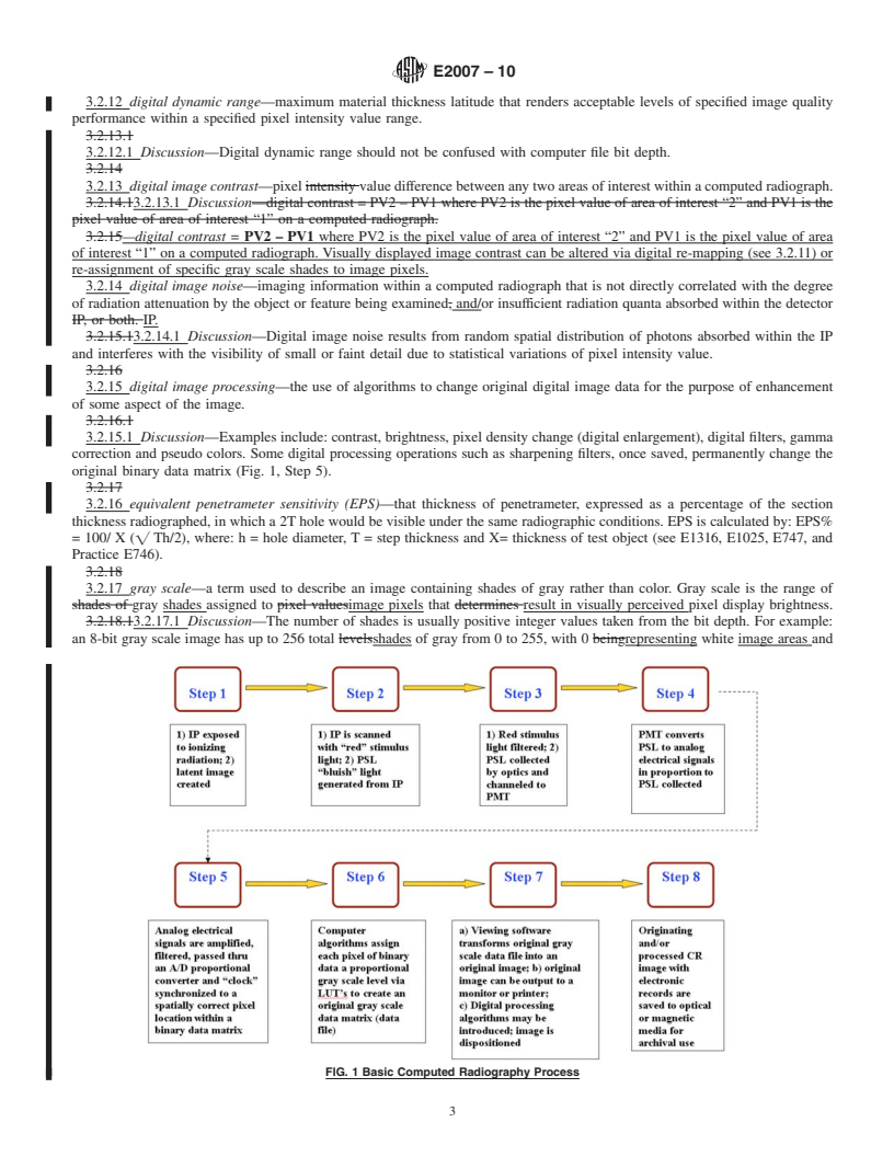 REDLINE ASTM E2007-10 - Standard Guide for Computed Radiography