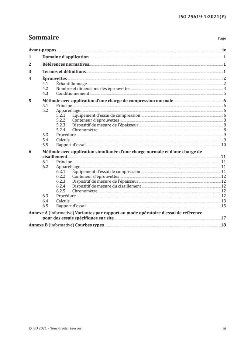 ISO 25619-1:2021 - Géosynthétiques — Détermination du comportement en compression — Partie 1: Propriétés de fluage en compression
Released:2/19/2021