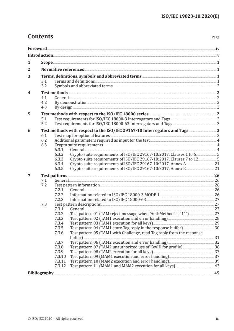 ISO/IEC 19823-10:2020 - Information technology — Conformance test methods for security service crypto suites — Part 10: Crypto suite AES-128
Released:1/29/2020