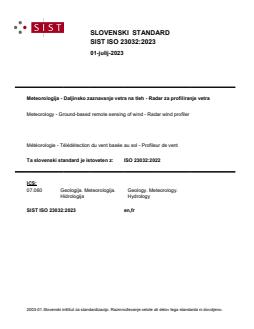 ISO 23032:2023 - BARVE - Page 1 preview