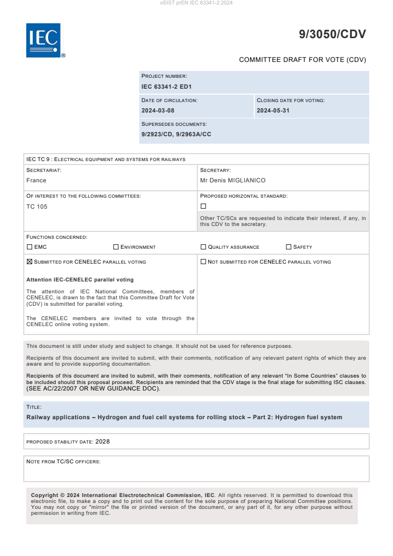 prEN IEC 63341-2:2024 - BARVE