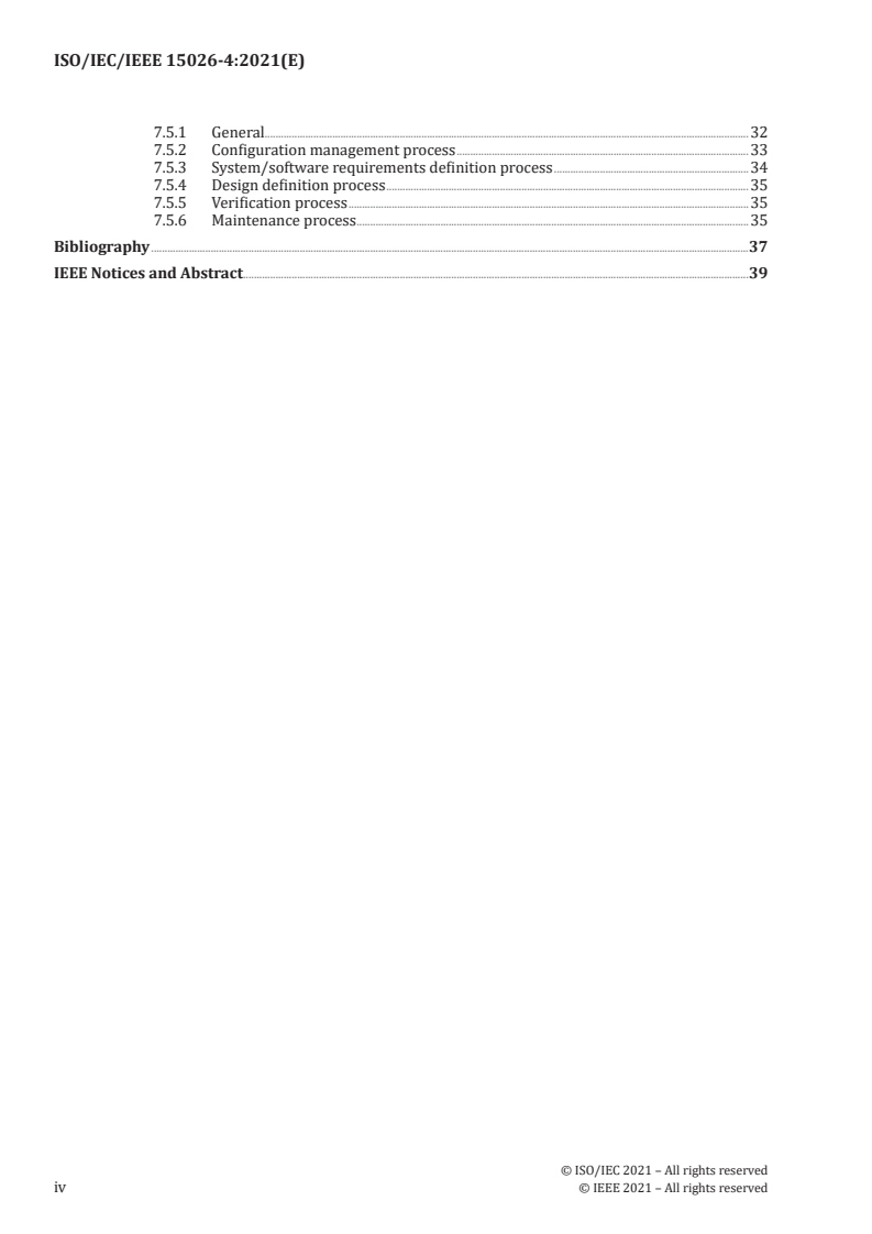 ISO/IEC/IEEE 15026-4:2021 ISO/IEC/IEEE 15026-4:2021 - Systems and software engineering — Systems and software assurance — Part 4: Assurance in the life cycle
Released:5/28/2021 - Page 4 preview