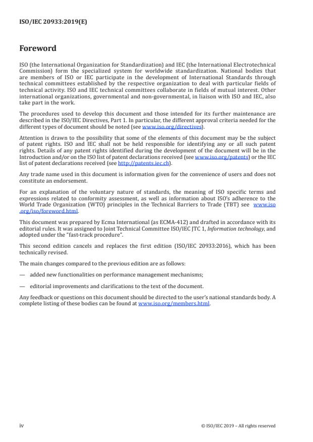 ISO/IEC 20933:2019 ISO/IEC 20933:2019 - Information technology — Distributed application platforms and services (DAPS) — Framework for distributed real-time access systems
Released:1/30/2019 - Page 4 preview