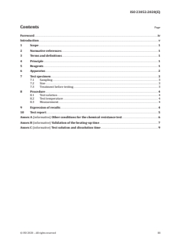 ISO 23052:2020 - Anodizing of aluminium and its alloys — Test method for chemical resistance of anodic oxidation coatings on aluminium and its alloys using electromotive force apparatus
Released:9/10/2020 - Page 3 preview