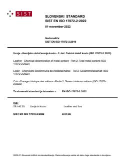SIST EN ISO 17072-2:2022 SIST EN ISO 17072-2:2022 - Page 1 preview