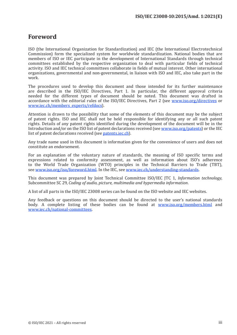 ISO/IEC 23008-10:2015/Amd 1:2021 - Information technology — High efficiency coding and media delivery in heterogeneous environments — Part 10: MPEG media transport forward error correction (FEC) codes — Amendment 1: Window-based FEC code
Released:12/14/2021