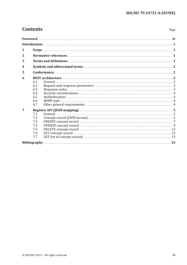 ISO/IEC TS 24751-4:2019 ISO/IEC TS 24751-4:2019 - Information technology for learning, education and training — AccessForAll framework for individualized accessibility — Part 4: Registry server API
Released:6/5/2019