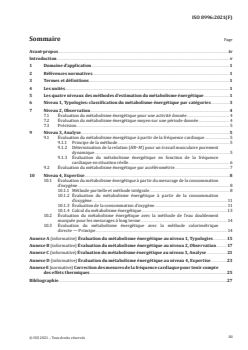 ISO 8996:2021 - Ergonomie de l'environnement thermique — Détermination du métabolisme énergétique
Released:12/13/2021 - Page 3 preview