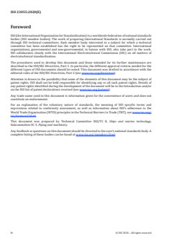 ISO 23055:2020 - Ships and marine technology — Design requirements for international ballast water transfer connection flange
Released:1/31/2020 - Page 4 preview