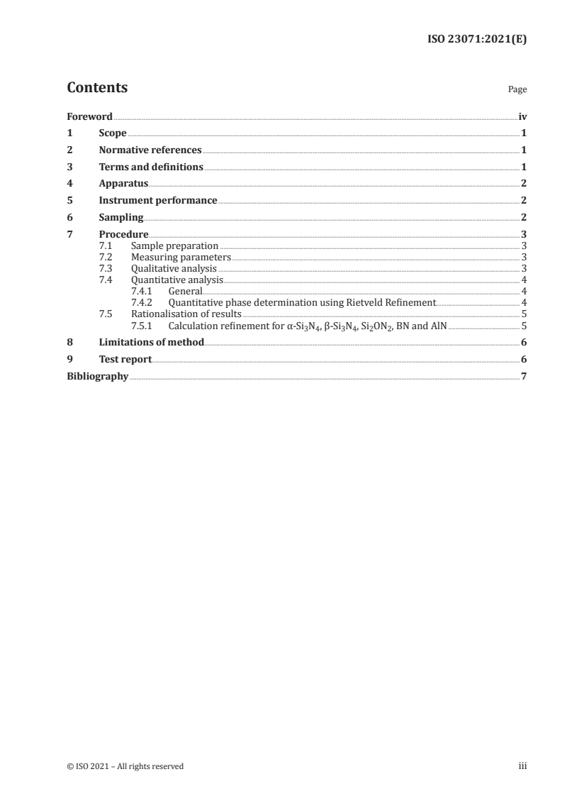 ISO 23071:2021 - Refractory products — Determination of reduced species in carbon containing refractories by XRD
Released:4/8/2021