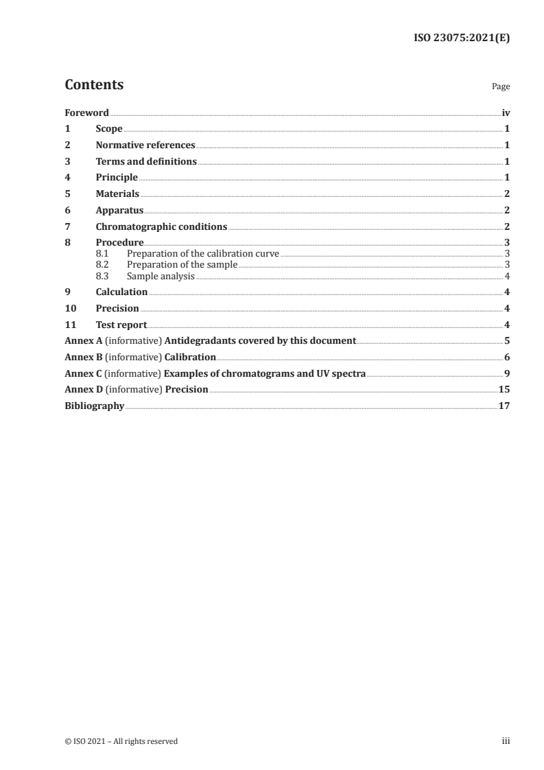 ISO 23075:2021 - Vulcanized rubbers — Determination of antidegradants by high-performance liquid chromatography
Released:3/31/2021