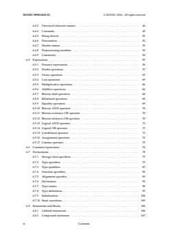 ISO/IEC 9899:2018 ISO/IEC 9899:2018 - Information technology — Programming languages — C
Released:7/5/2018 - Page 4 preview