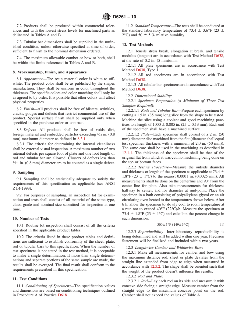 Astm D Standard Specification For Extruded And Compression