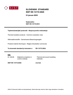 EN 13172:2024 EN 13172:2025 - Page 1 preview