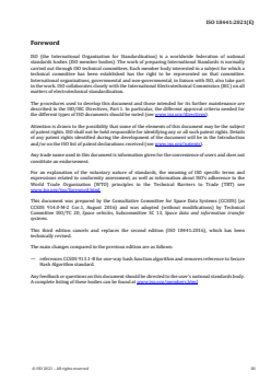 ISO 18441:2021 - Space data and information transfer systems — Space link extension — Application program interface for transfer services — Core specification
Released:6/30/2021 - Page 3 preview