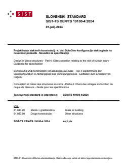 SIST-TS CEN/TS 19100-4:2024 - Page 1 preview
