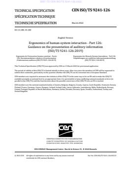 TS CEN ISO/TS 9241-126:2022 - Page 3 preview