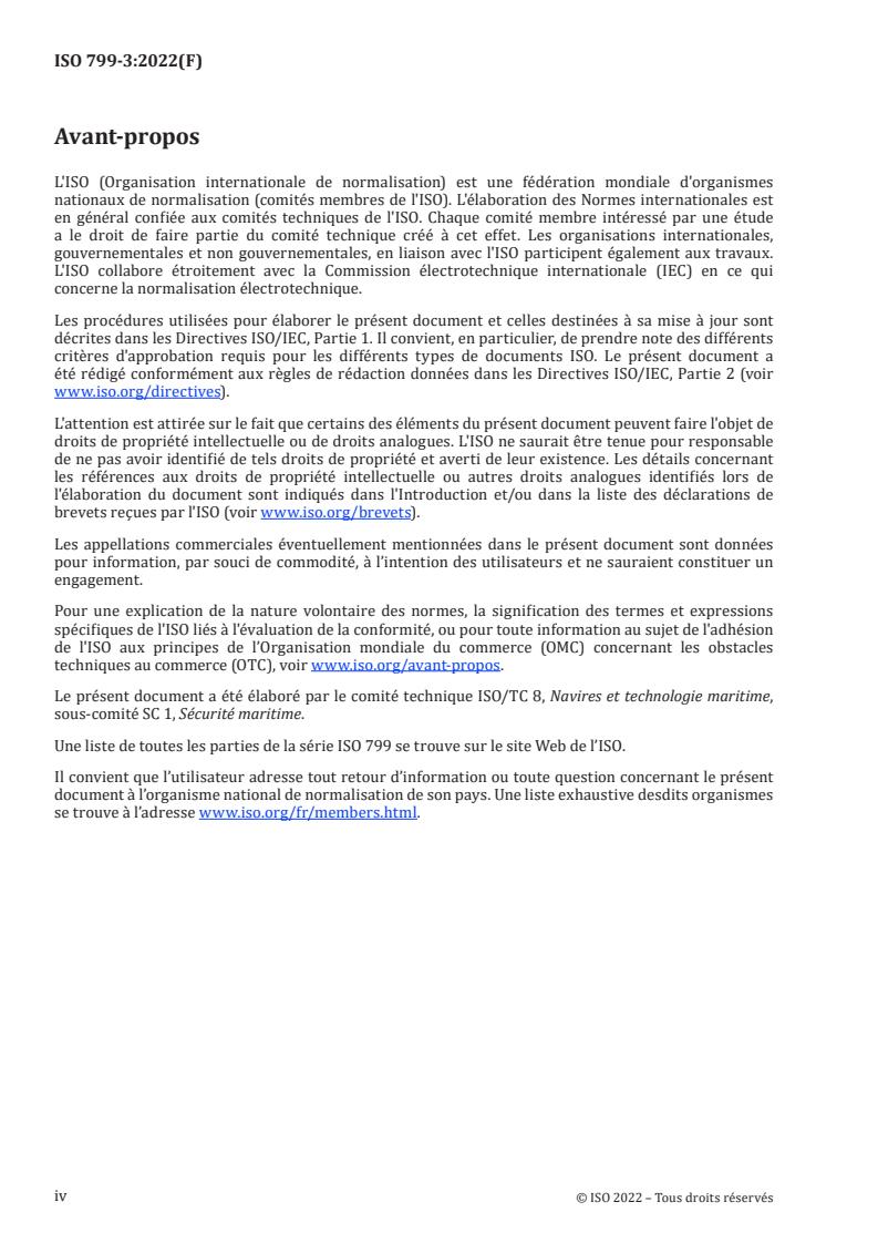 ISO 799-3:2022 ISO 799-3:2022 - Ships and marine technology — Pilot ladders — Part 3: Attachments and associated equipment
Released:5/20/2022 - Page 4 preview