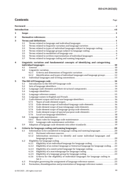 ISO 639:2023 - Code for individual languages and language groups
Released:8. 11. 2023 - Page 3 preview