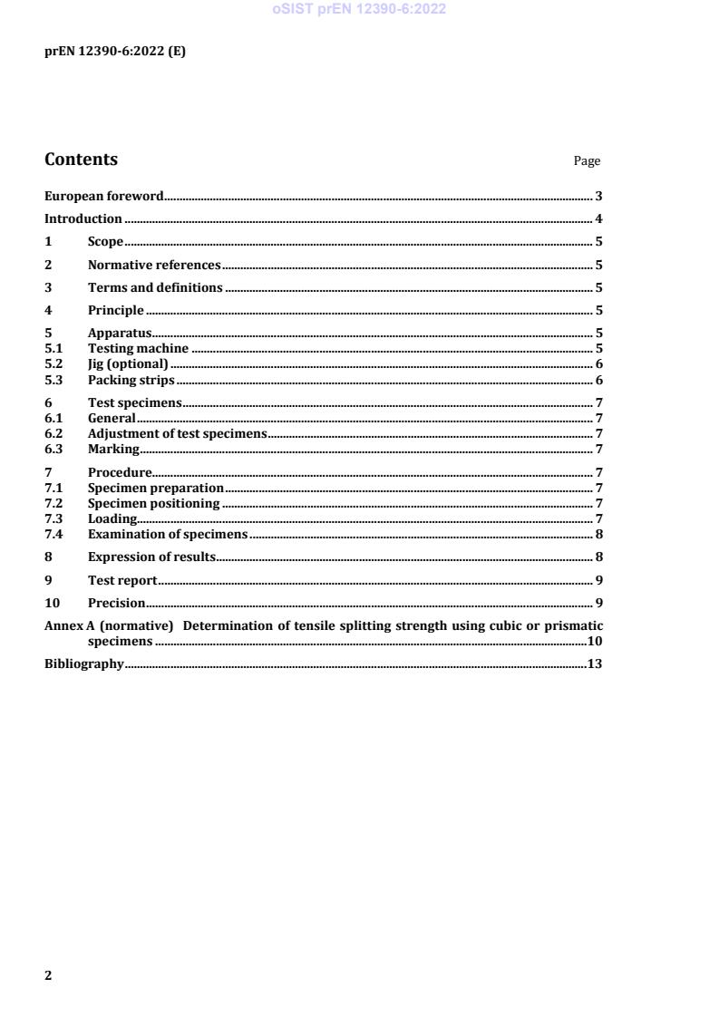 prEN 12390-6 prEN 12390-6:2022 - Page 4 preview