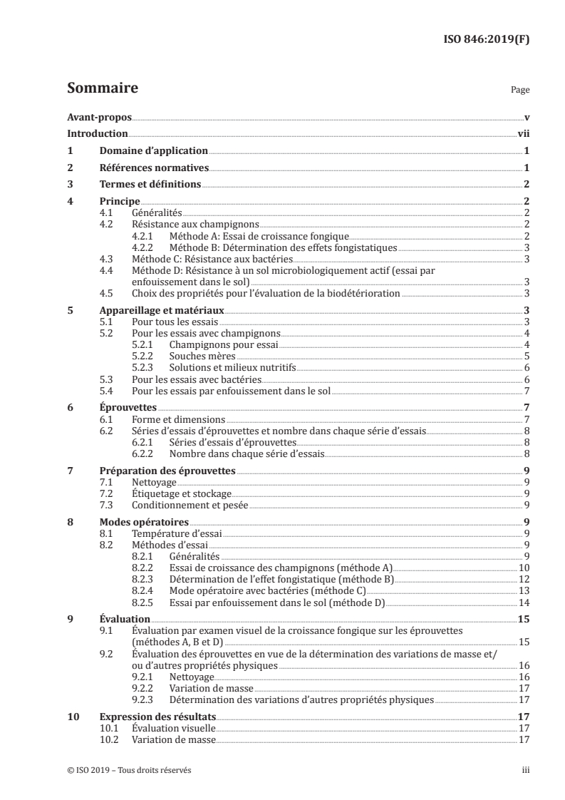 ISO 846:2019 - Plastiques — Évaluation de l'action des micro-organismes
Released:2/28/2019