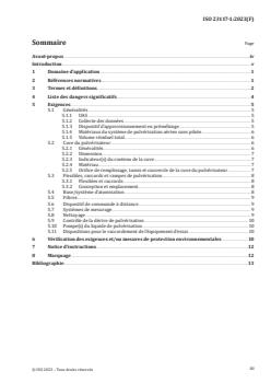 ISO 23117-1:2023 ISO 23117-1:2023 - Matériel agricole et forestier — Systèmes de pulvérisation aériens sans pilote — Partie 1: Exigences environnementales
Released:2. 06. 2023 - Page 3 preview