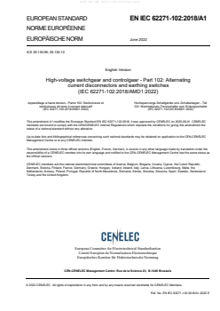 EN IEC 62271-102:2018/A1:2022 - Page 3 preview