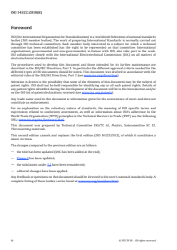 ISO 14322:2018 ISO 14322:2018 - Plastics — Epoxy resins — Determination of degree of crosslinking of crosslinked epoxy resins by differential scanning calorimetry (DSC)
Released:7/19/2018 - Page 4 preview