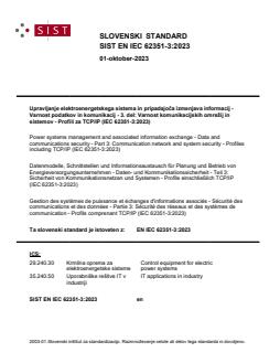 EN IEC 62351-3:2023 EN IEC 62351-3:2023 - BARVE - Page 1 preview