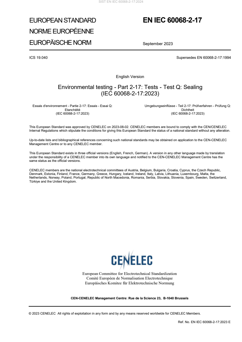EN IEC 60068-2-17:2024