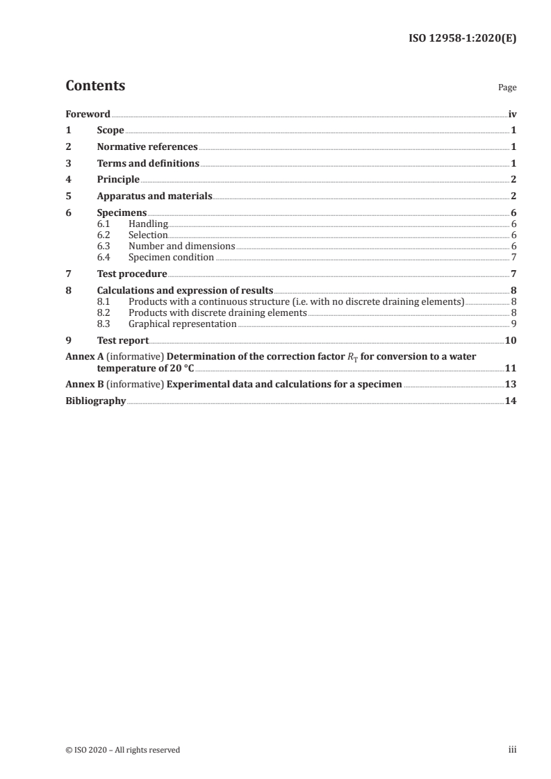 ISO 12958-1:2020 - Geotextiles and geotextile-related products — Determination of water flow capacity in their plane — Part 1: Index test
Released:10/20/2020