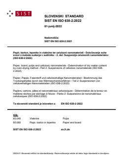 EN ISO 638-2:2022 - Page 1 preview