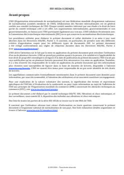 ISO 10326-3:2024 ISO 10326-3:2024 - Vibrations mécaniques — Méthode en laboratoire pour l’évaluation des vibrations du siège de véhicule — Partie 3: Spécifications des mannequins dynamiques pour le mouvement dans l’axe Z
Released:11/6/2024 - Page 4 preview