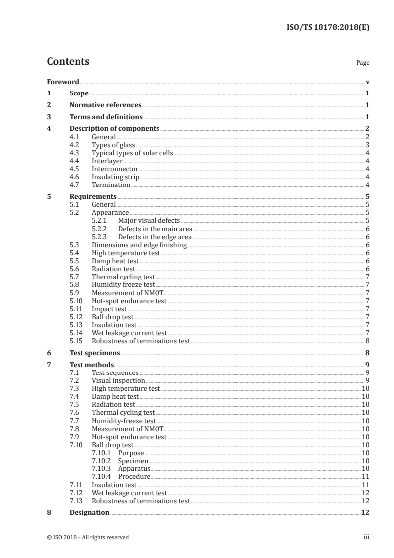 ISO/TS 18178:2018 ISO/TS 18178:2018 - Glass in building — Laminated solar photovoltaic glass for use in buildings
Released:10/16/2018