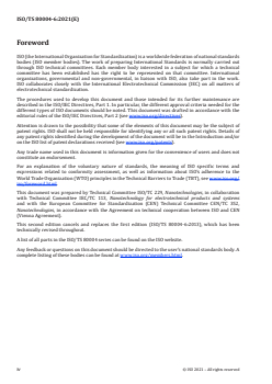 ISO/TS 80004-6:2021 ISO/TS 80004-6:2021 - Nanotechnologies — Vocabulary — Part 6: Nano-object characterization
Released:3/23/2021 - Page 4 preview