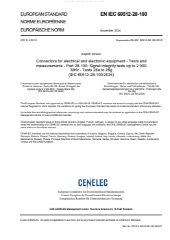 EN IEC 60512-28-100:2025 - BARVE - Page 3 preview