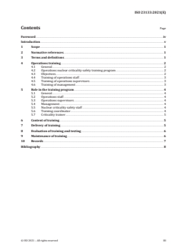 ISO 23133:2021 - Nuclear criticality safety — Nuclear criticality safety training for operations
Released:1/14/2021 - Page 3 preview