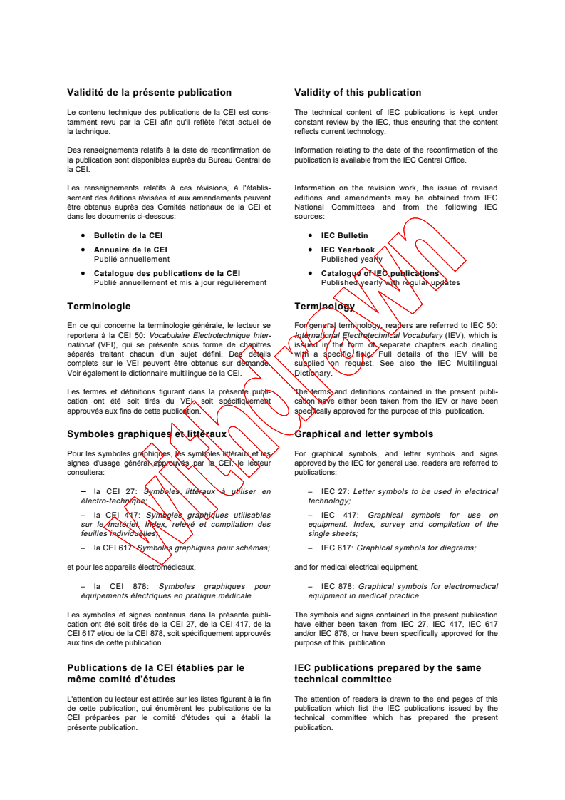 IEC 61223-3-2:1996 IEC 61223-3-2:1996 - Evaluation and routine testing in medical imaging departments - Part 3-2: Acceptance tests - Imaging performance of mammographic X-ray equipment
Released:11/6/1996 - Page 2 preview