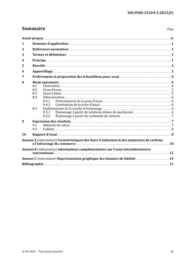 ISO/FDIS 15349-2:Version 29-maj-2021 - Aciers non alliés -- Détermination des faibles teneurs en carbone