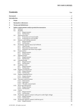 ISO 11681-2:2022 - Machinery for forestry — Portable chain-saw safety requirements and testing — Part 2: Chain-saws for tree service
Released:3/20/2022 - Page 3 preview