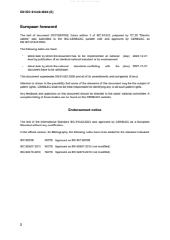 EN IEC 61442:2025 - Page 4 preview
