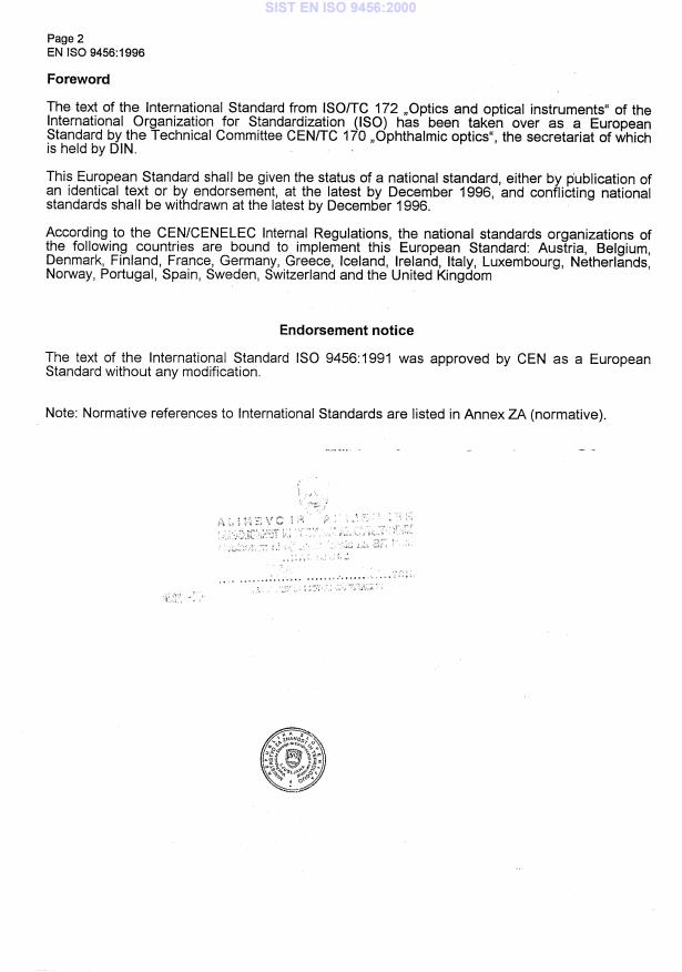 EN ISO 9456:1996 EN ISO 9456:2000 - Page 4 preview