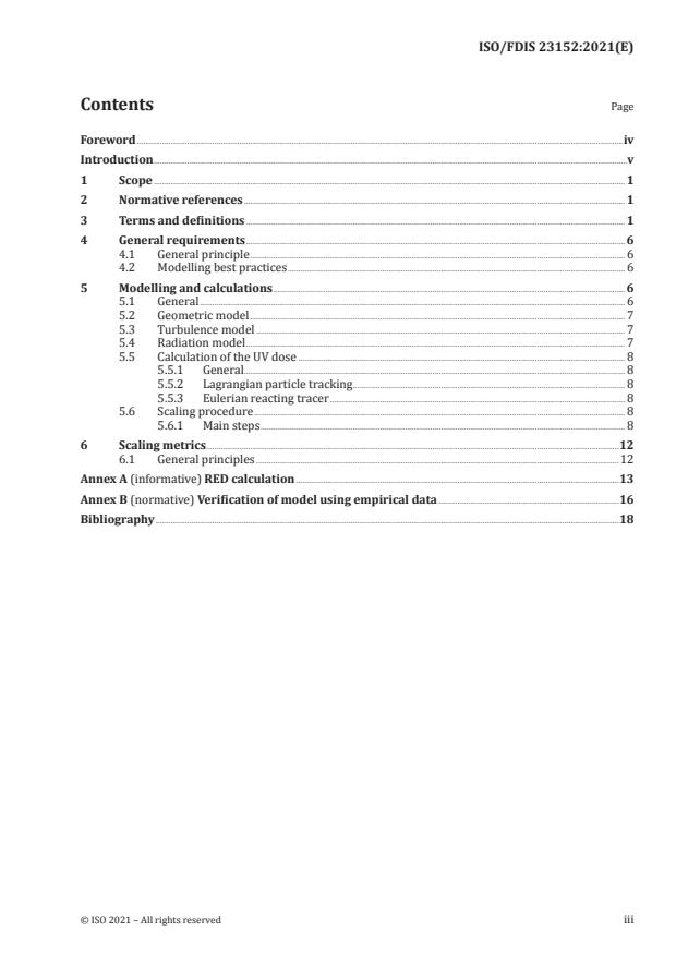 ISO/FDIS 23152:Version 06-mar-2021 - Ships and marine technology -- Ballast water management systems (BWMS) -- Computational physical modelling and calculations on scaling of UV reactors