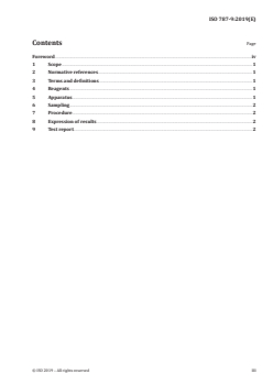 ISO 787-9:2019 - General methods of test for pigments and extenders — Part 9: Determination of pH value of an aqueous suspension
Released:26. 02. 2019 - Page 3 preview