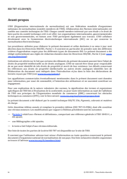 ISO 787-15:2019 - Méthodes générales d'essai des pigments et matières de charge — Partie 15: Comparaison de la résistance à la lumière des pigments colorés de types semblables
Released:7/30/2019 - Page 4 preview