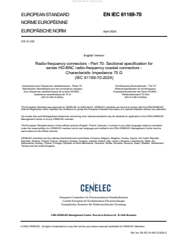 EN IEC 61169-70:2024 EN IEC 61169-70:2024 - Page 3 preview